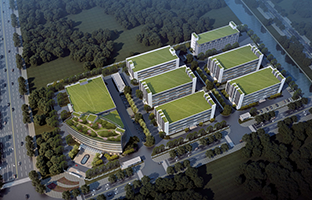 Z6尊龙凯时昆山工业基地二期工程圆满封顶